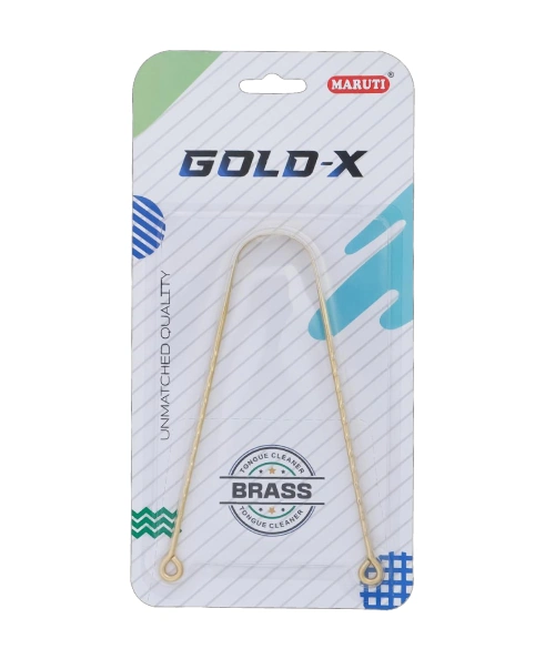 Maruti Brass Gold-x Tongue Cleaner