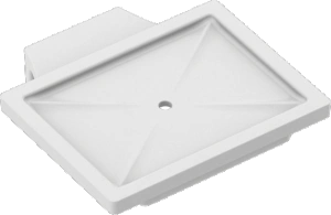 Large Square Soap Dish With Holder