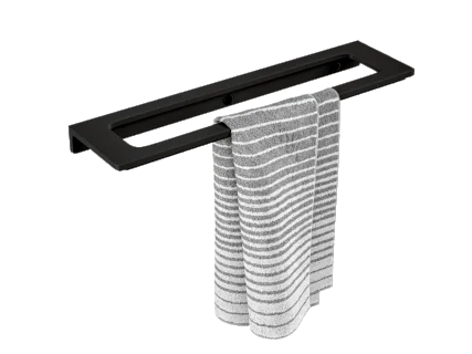 Black - Towel Rack