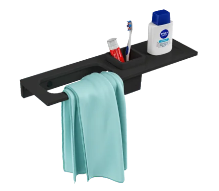 Black - Sink Rack