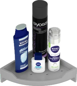 Gray - 9' Corner Stand