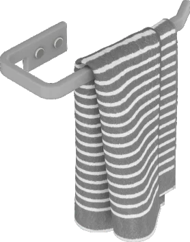 Gray - Aster Napkin Ring