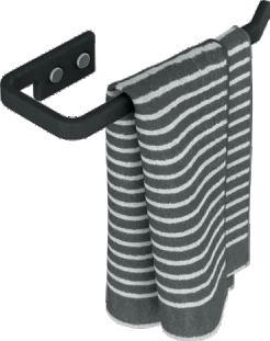 Black - Aster Napkin Ring