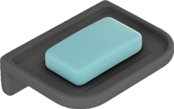 Black - Soap Dish