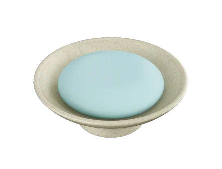 Marble - Round Soap Dish