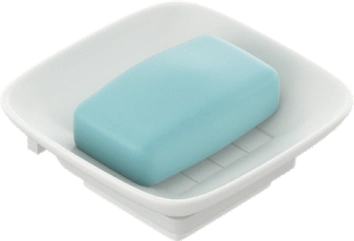 Small Square Soap Dish With Holder