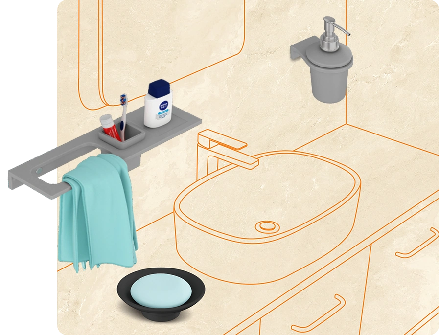 Rivoz Bathroom accessories