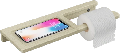 Sleek Tissue With Mobile Holder